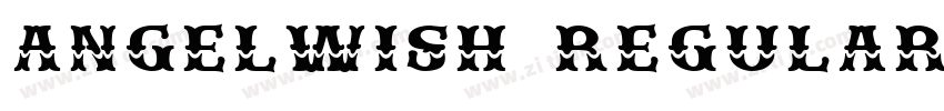 ANGELWISH REGULAR字体转换